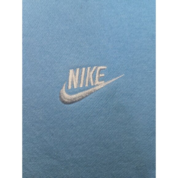 Nike Swoosh Blue Crew Neck Sweatshirt Small - Picture 7 of 8